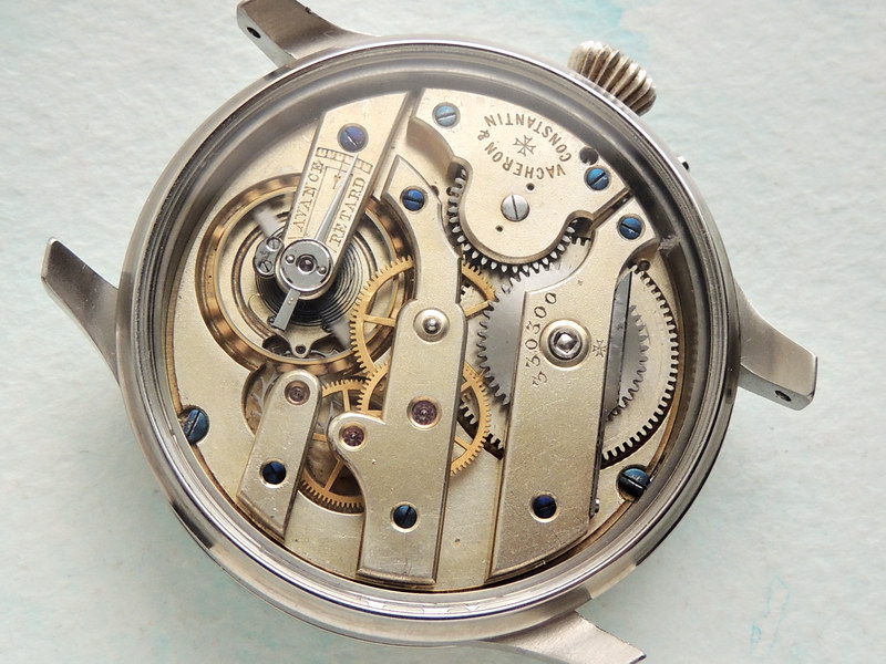 Vacheron Constantin 1957 Classic. Часы Vacheron Constantin с задней крышкой. Стальной корпус часов