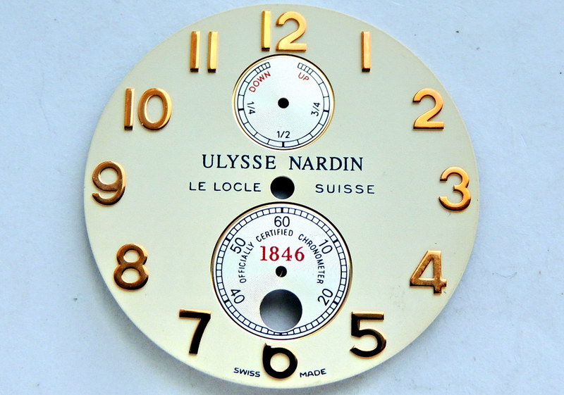 Циферблат Ulysse Nardin Marine Chronometer