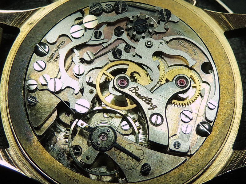 Breitling chronograph Venus 170 movement