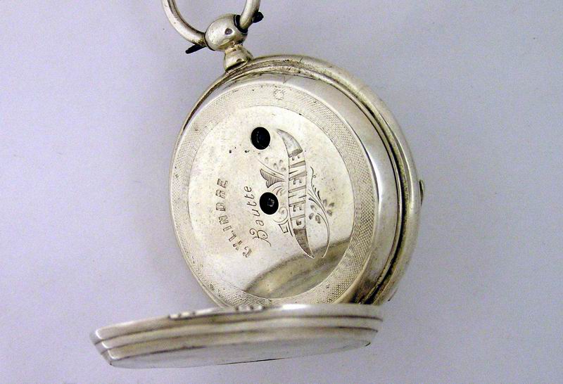 Старинные часы Cylindre Bautte Geneve
