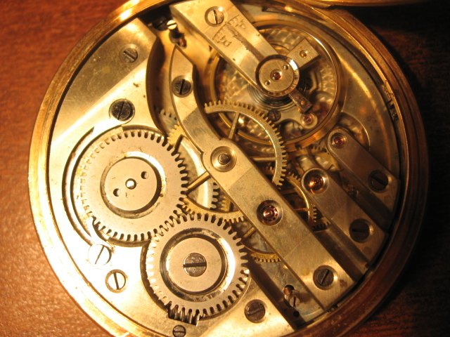 Файл:Павелъ Морель золотые карманные часы 15 камней механизм.jpg