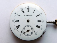 Старинные часы механизм REININ цилиндровый 1.jpg