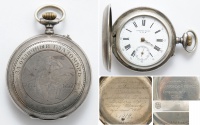 Часы Генрихъ Канъ За отличный глазомер серебро 1912 год.jpg
